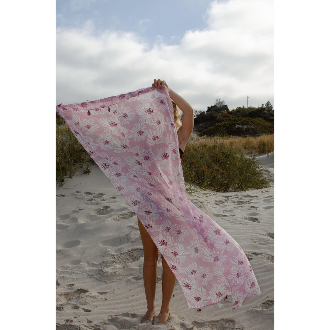 soft pink pashmina shawl lightweight
