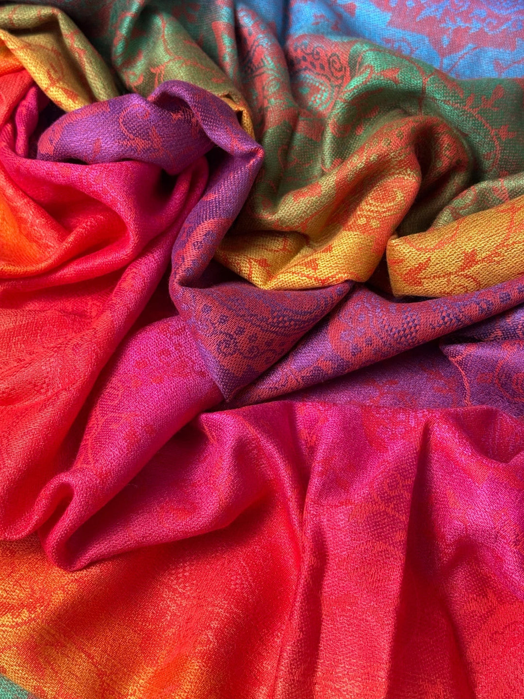 Multicoloured Scarves, Shawls, Wraps