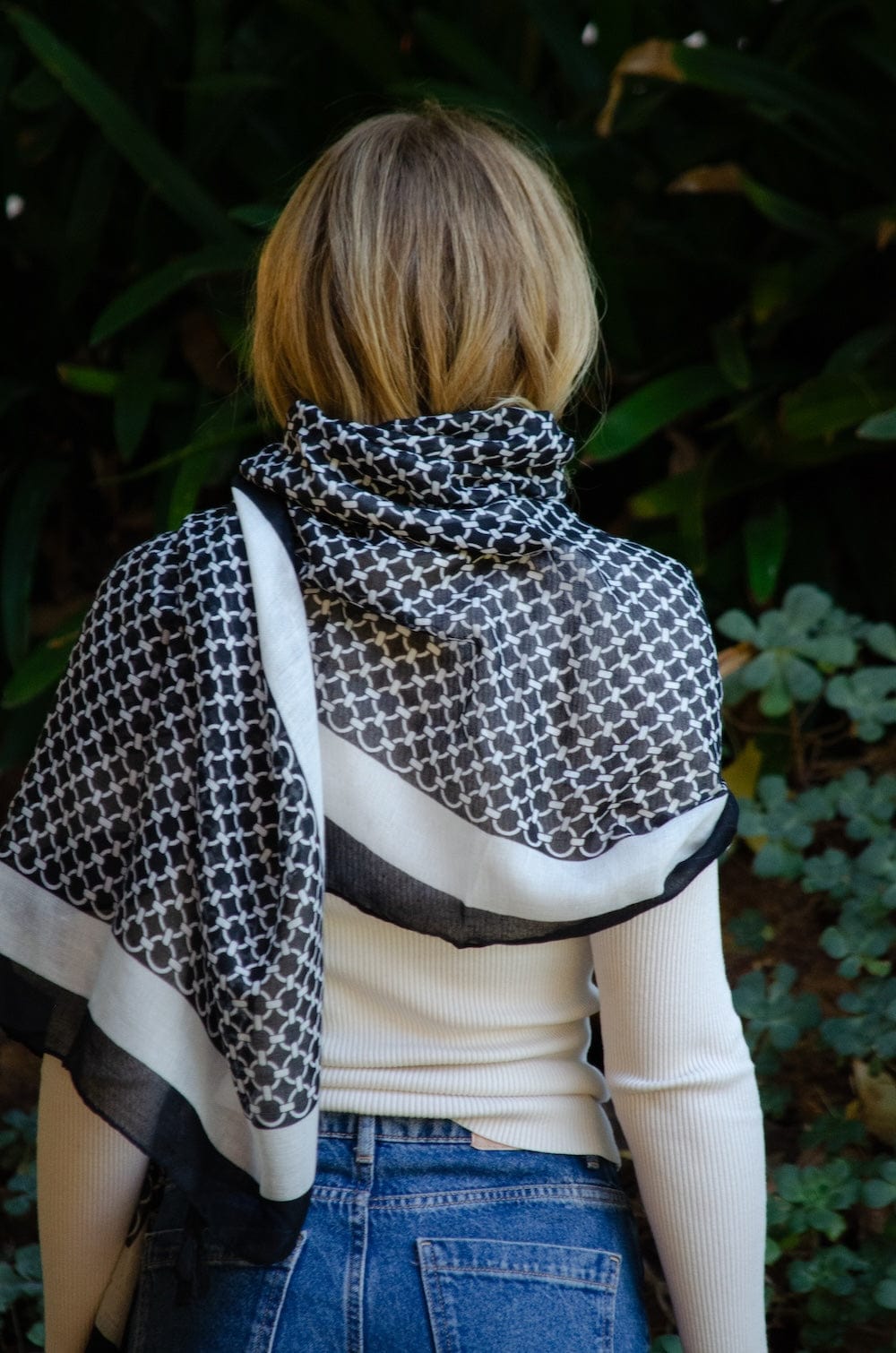 Patterned Scarves, Shawls, Wraps