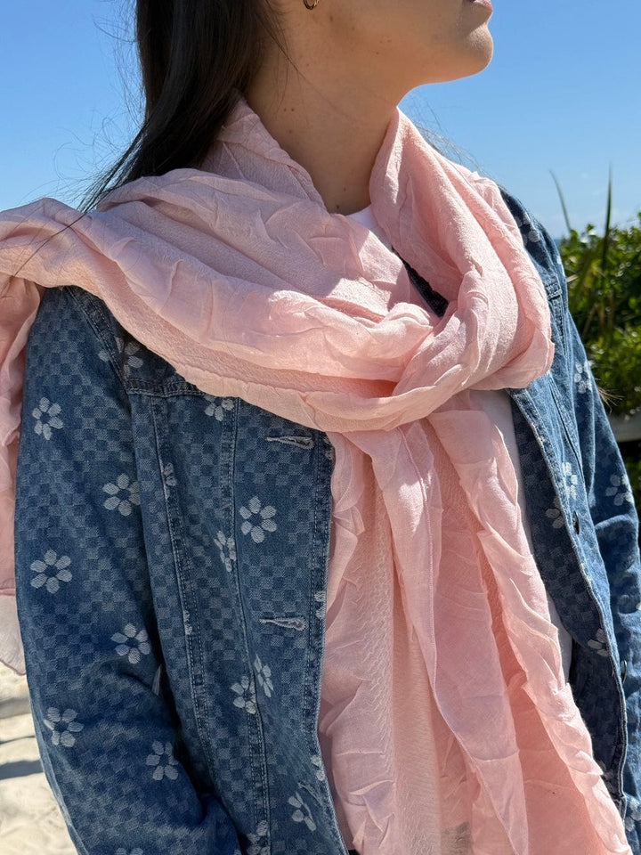 Scarves Australia Apparel & Accessories 🧚🏻♀️Scarf Shawl Soft Pink