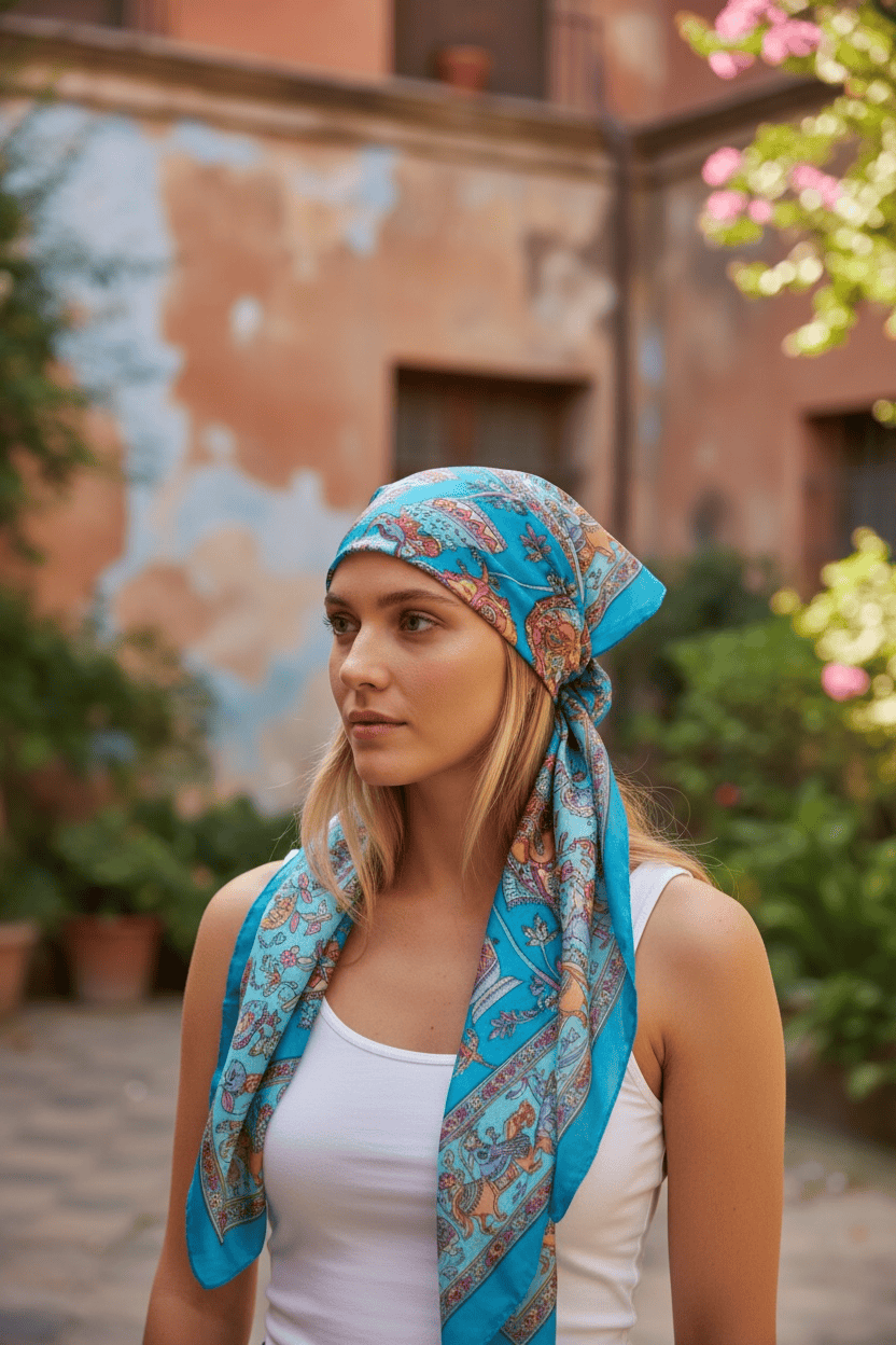 How To Style Scarves Elegantly In Cooler Weather