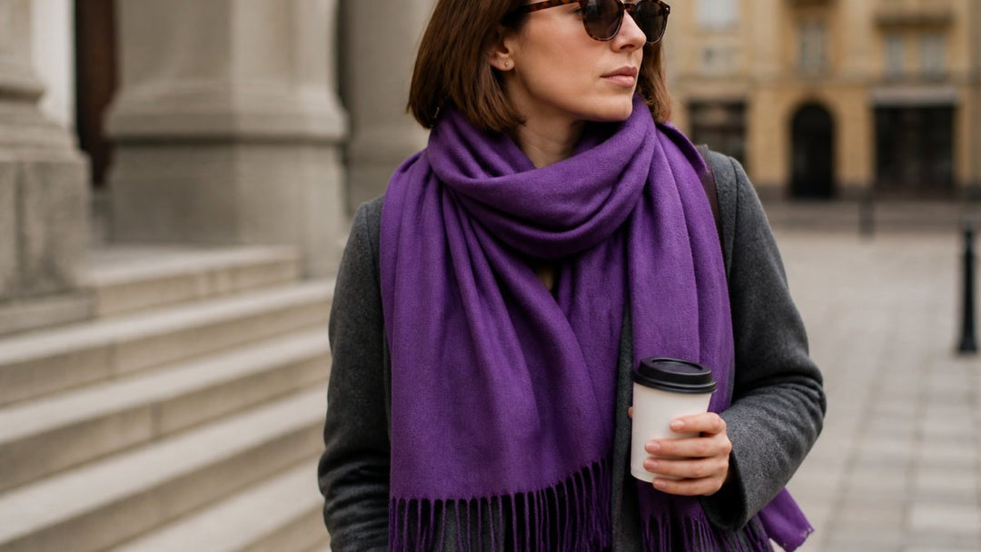 Purple Scarf Styling: A 2026 Guide