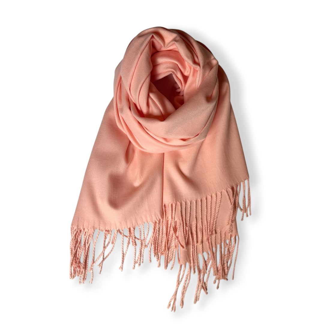 Pashmina Shawl - Tropical Peach