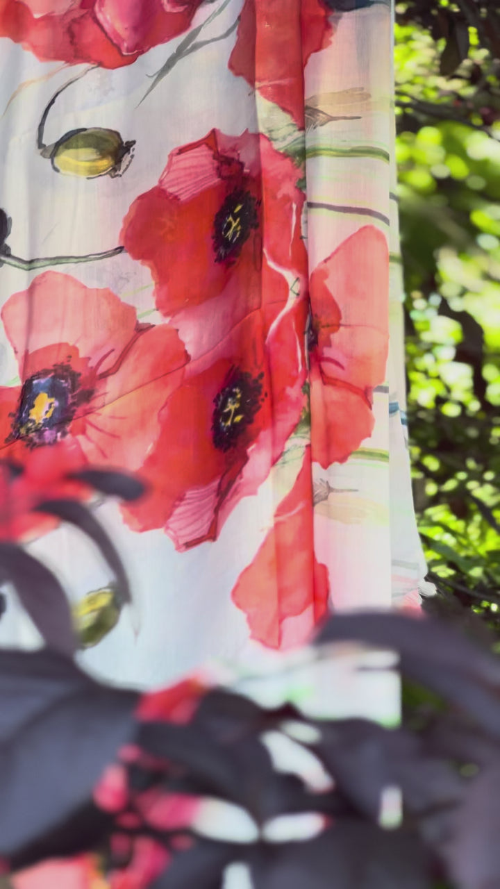 Poppy Scarf Bloom Deluxe 1- Video