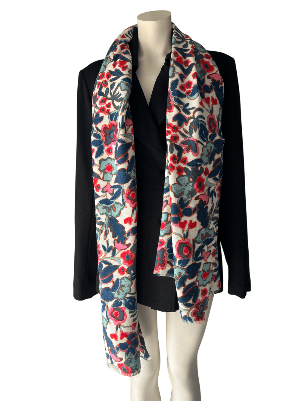 Scarves Australia Apparel & Accessories Floral Shawl Spring - Multicoloured