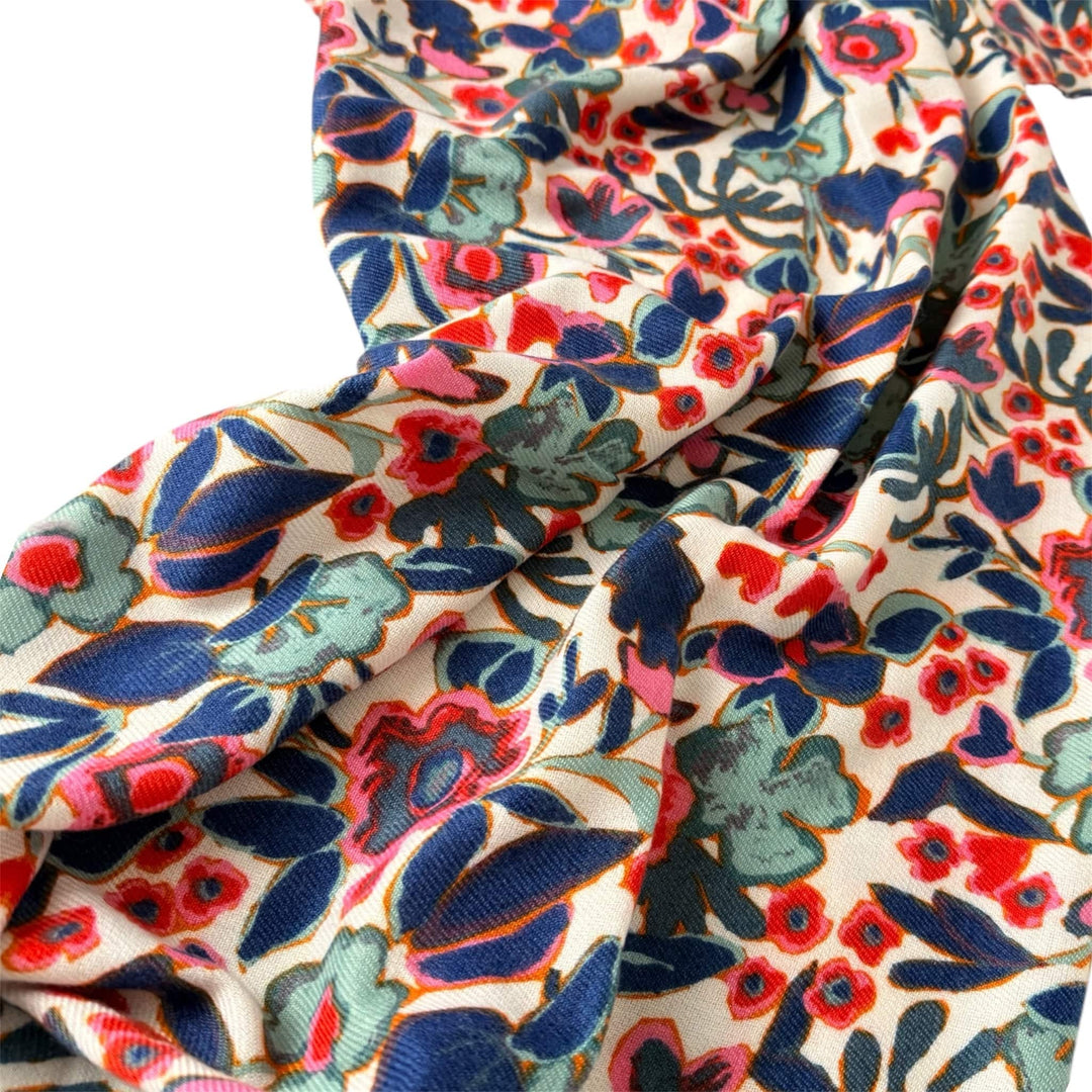 Scarves Australia Apparel & Accessories Floral Shawl Spring - Multicoloured