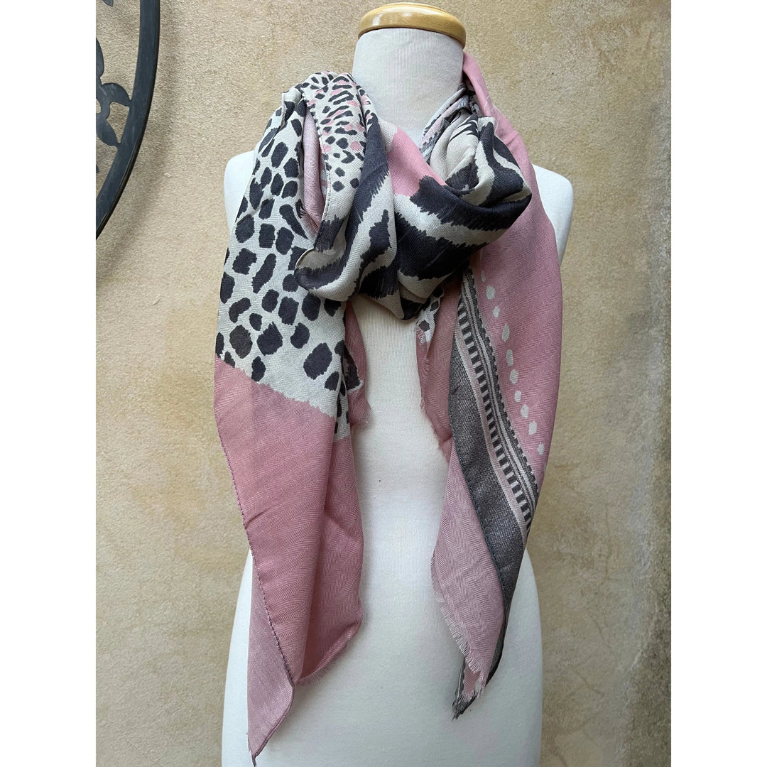 Scarves Australia Apparel & Accessories ⭐️ Scarf - Animal Leopard Print - Caramel Black -