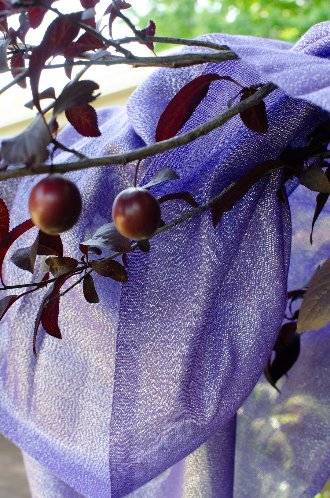 Scarves Australia Evening Shawls 🥂 Metallic Scarf - Rich Sapphire - Glamour Shawl