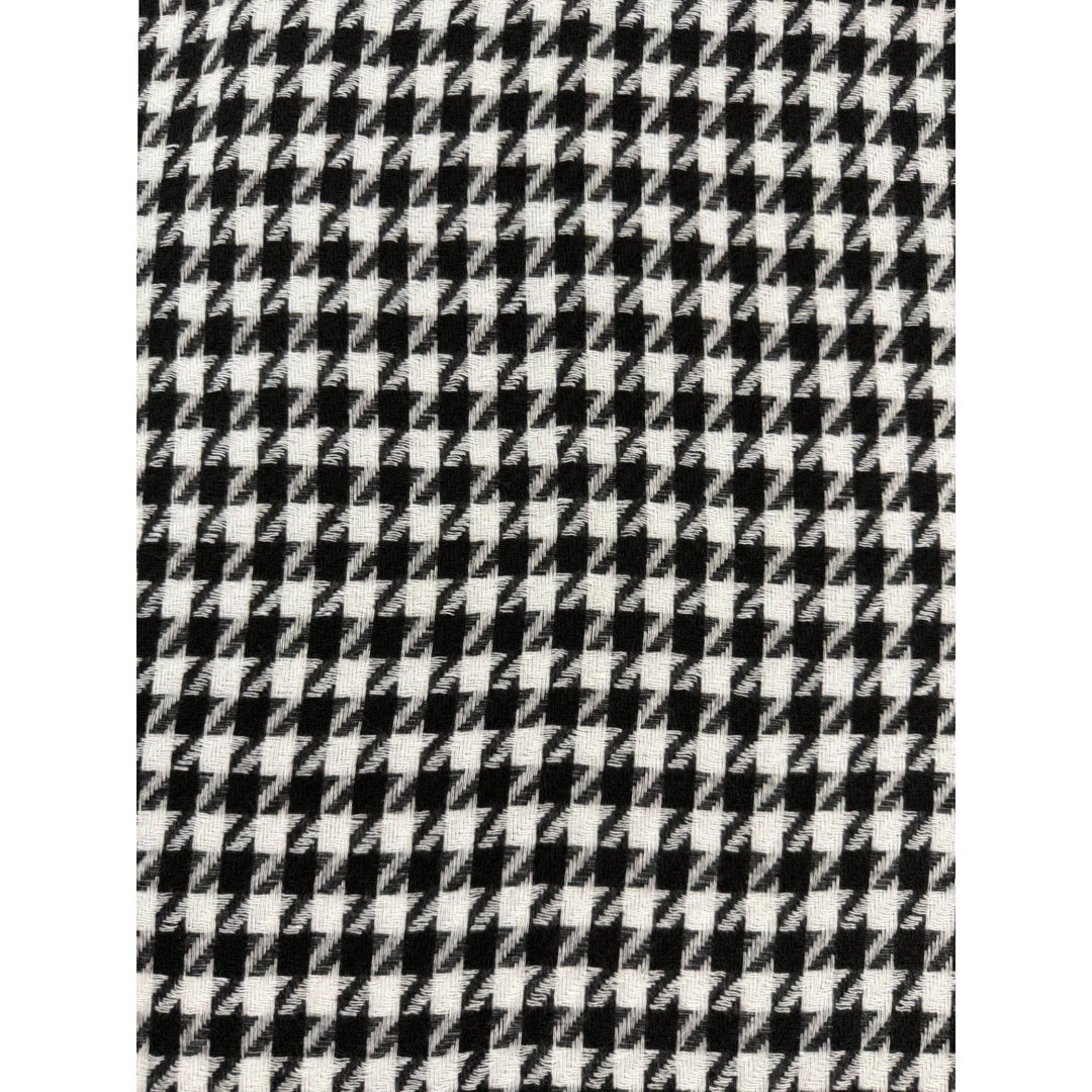Scarves Australia Fashion Scarf Houndstooth Scarf - Black White