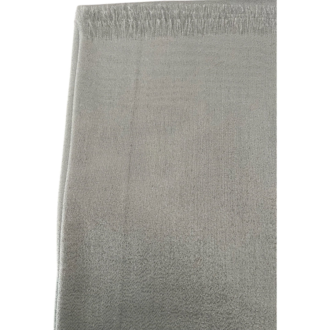 Scarves Australia Fashion Scarf NOT QUITE PERFECT - Bright Silver Metallic Shawl