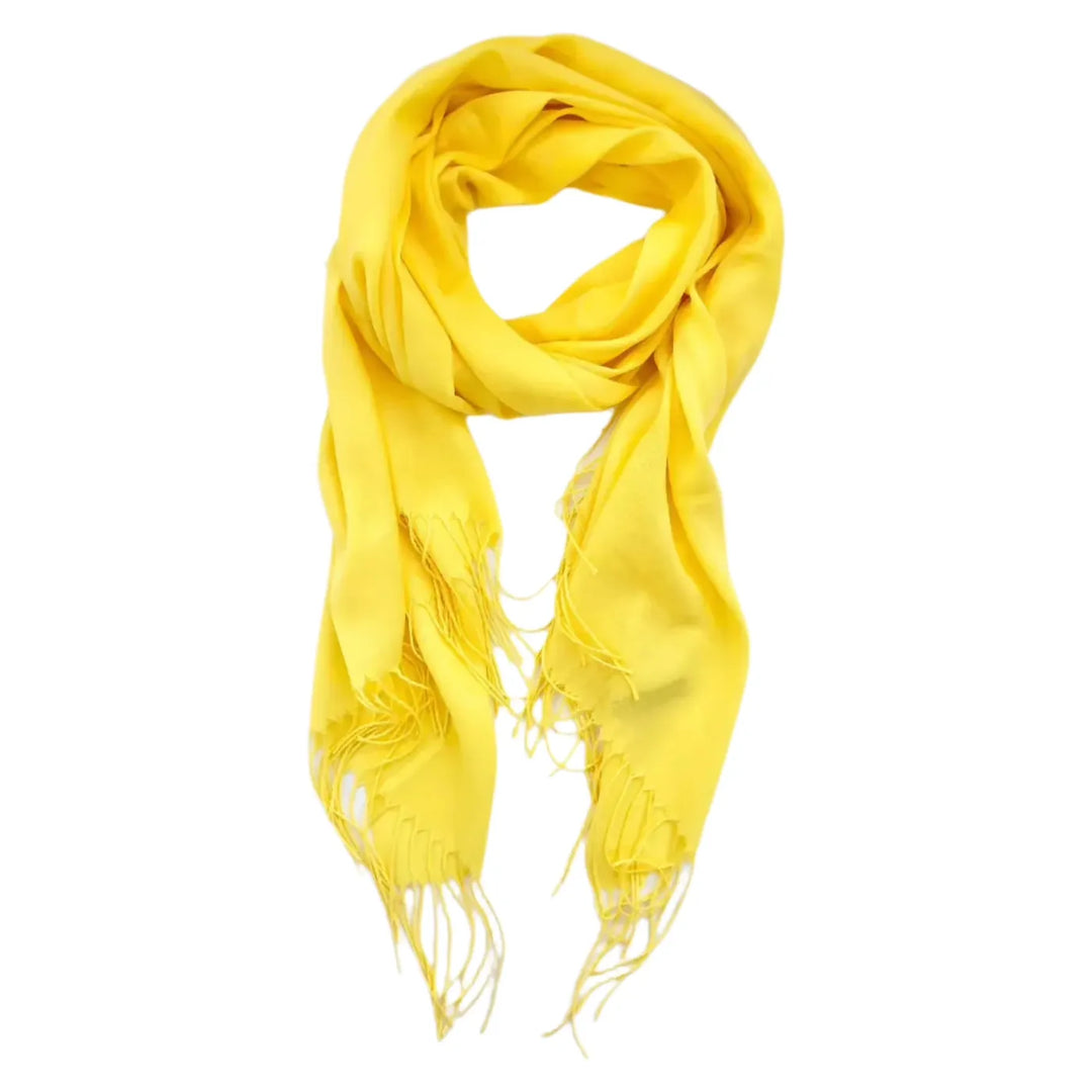 Scarves Australia Fashion Scarf 🐥 Pashmina Shawl  Canary Yellow