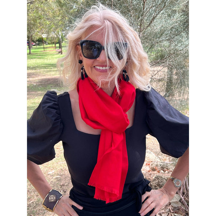 Scarves Australia Fashion Scarf Red Scarf - Scarlet Scarf - Winter