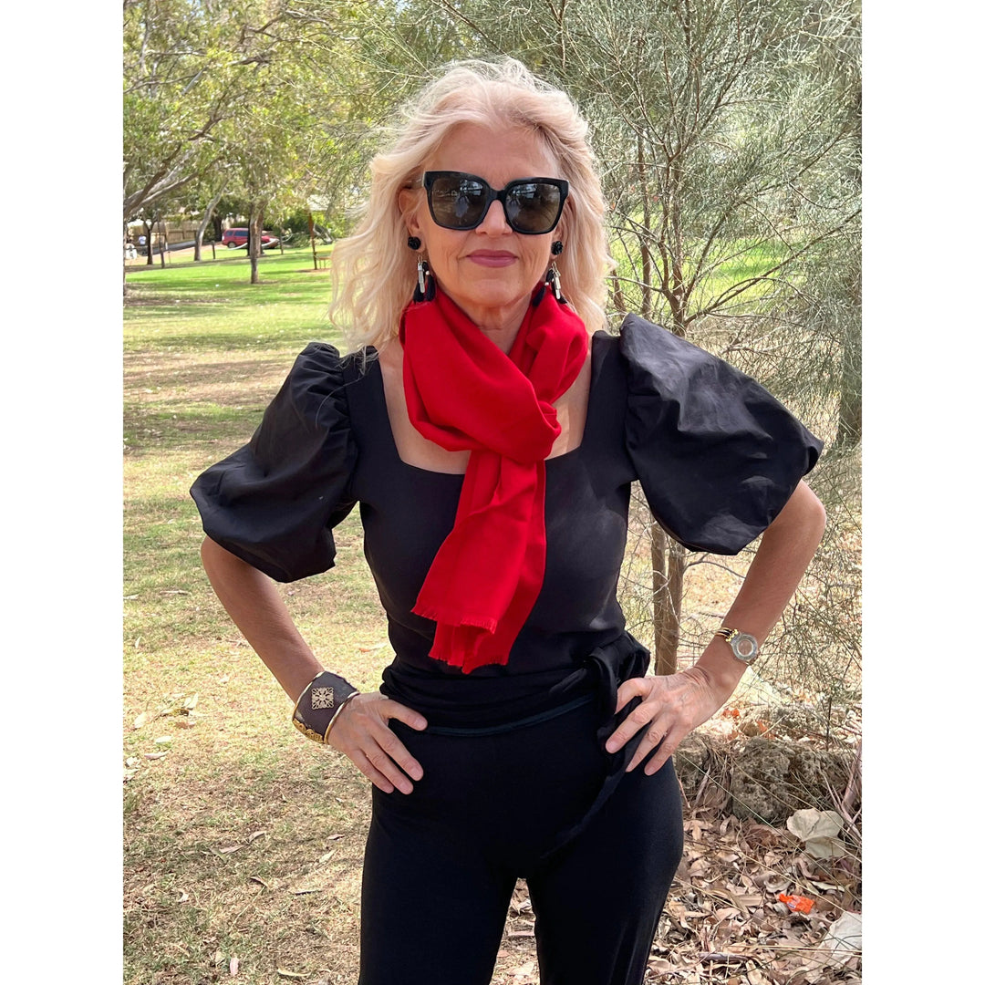 Scarves Australia Fashion Scarf Red Scarf - Scarlet Scarf - Winter