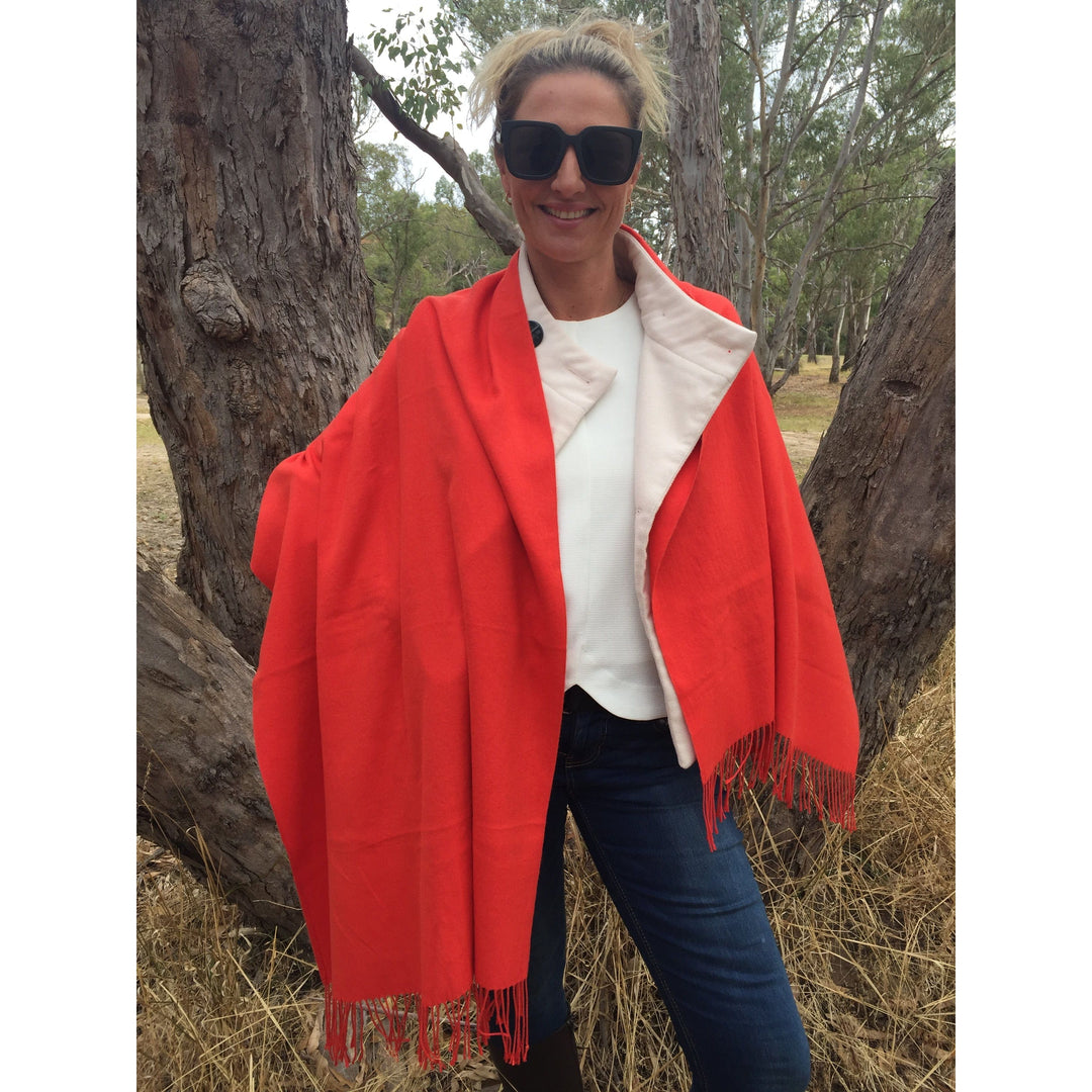 Scarves Australia Fashion Scarves Pashmina Shawl Bright Orange