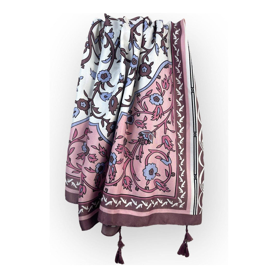 Scarves Australia Fashion Scarves 🌸 Pink Scarf - Floral Print Shawl