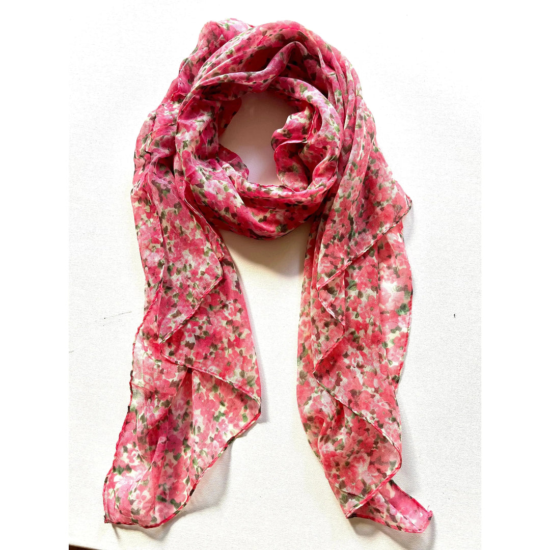 Scarves Australia 🌸 Floral Scarf - Shades of Pink