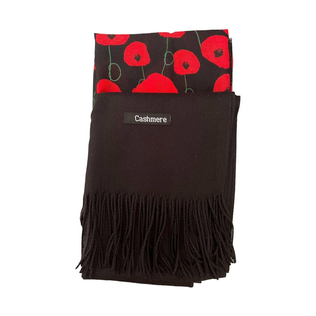 Scarves Australia Gift Packs Poppy Scarf Combo - Anzac 1