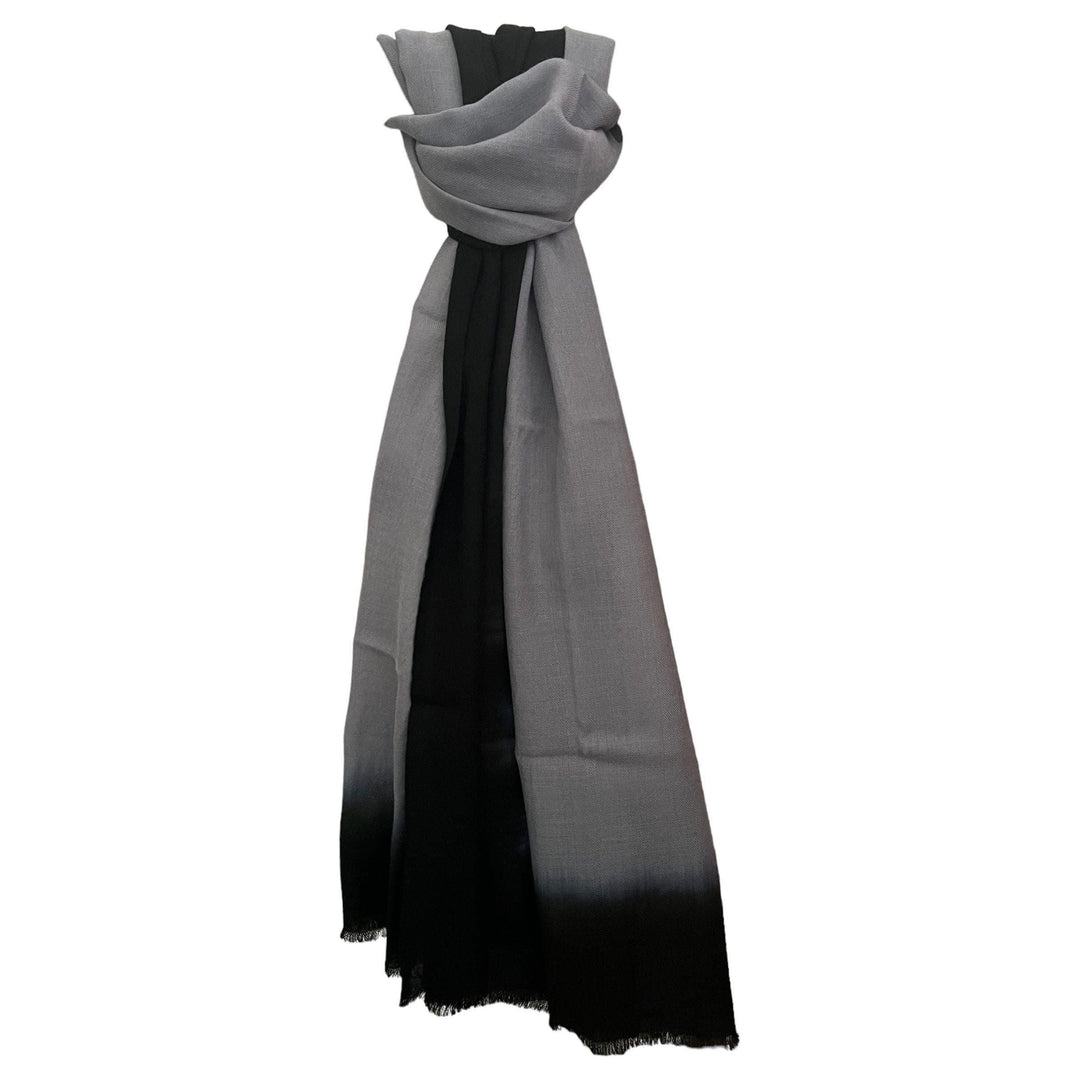 Scarves Australia Grey Lilac Handmade Pure Wool Luxury Scarf Shawl