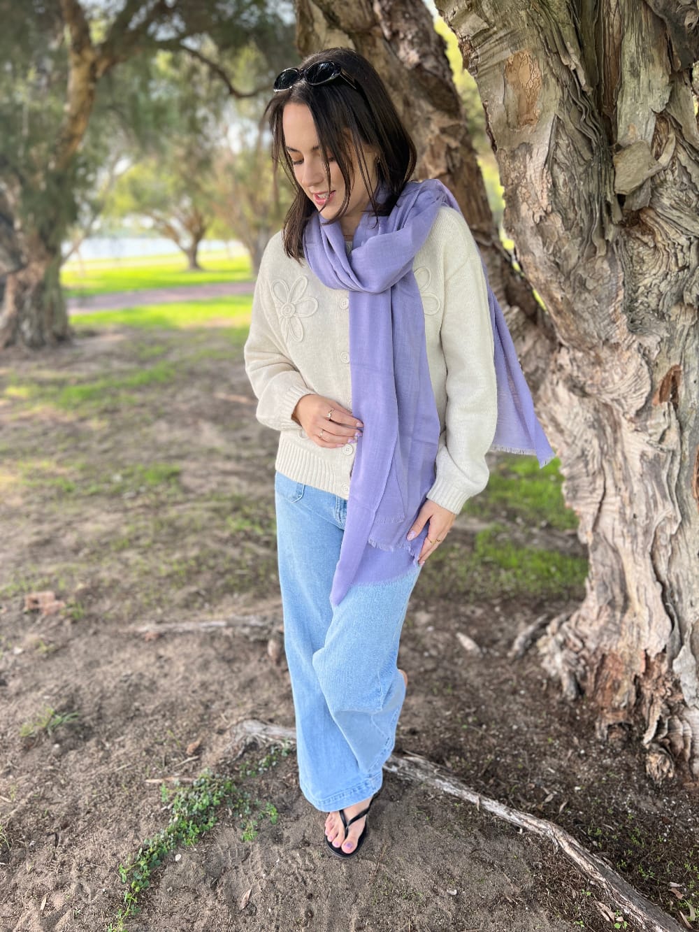 Scarves Australia Luxury Scarf Luxury Shawl Cashmere - Lavender