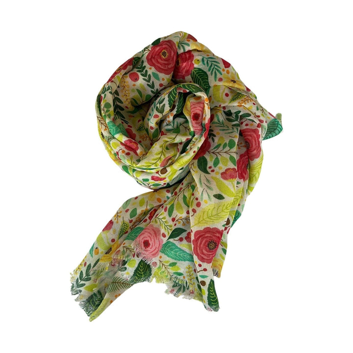 Scarves Australia Luxury Scarf NEW! Floral Scarf - Spring Garden