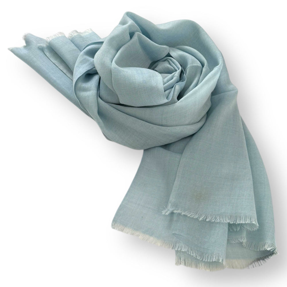 Scarves Australia Luxury Scarves Luxury Cashmere Shawl - Blue Ice