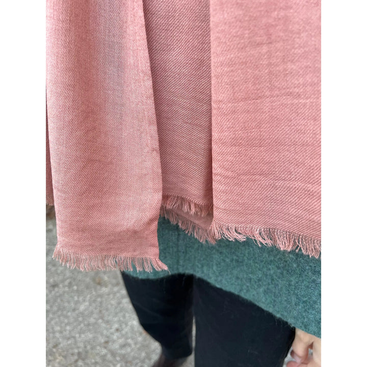 Scarves Australia Luxury Scarves Luxury Cashmere Shawl - Warm Terracotta Clay