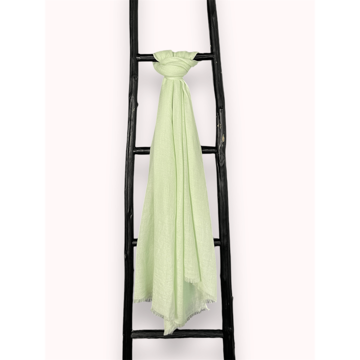 Scarves Australia Luxury Scarves ✨Luxury Shawk - Silk Cashmere - Green Pistachio
