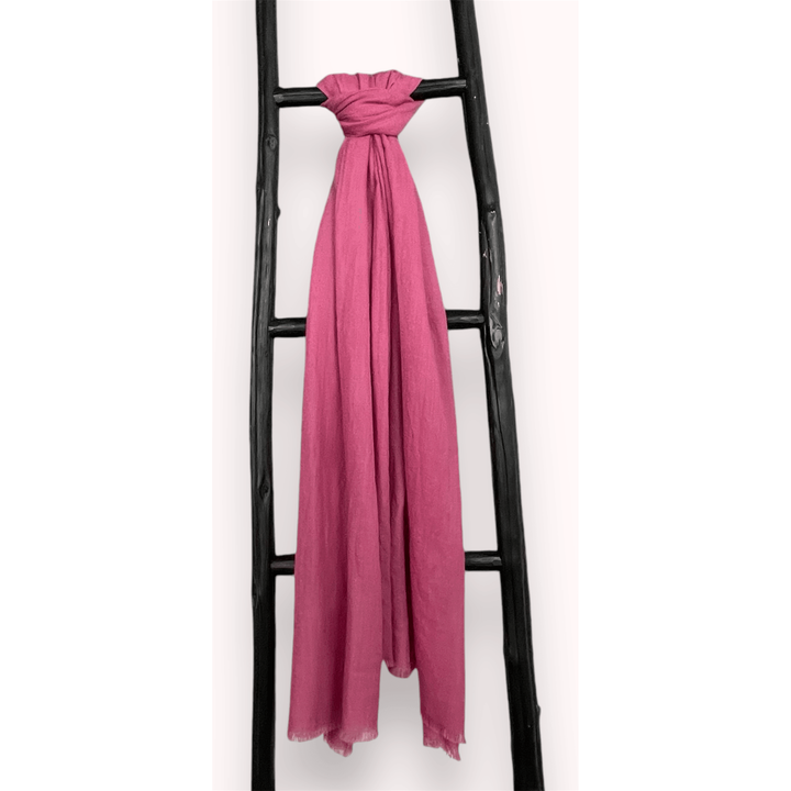 Scarves Australia Luxury Scarves Luxury Shawl - Silk Wool - Raspberry