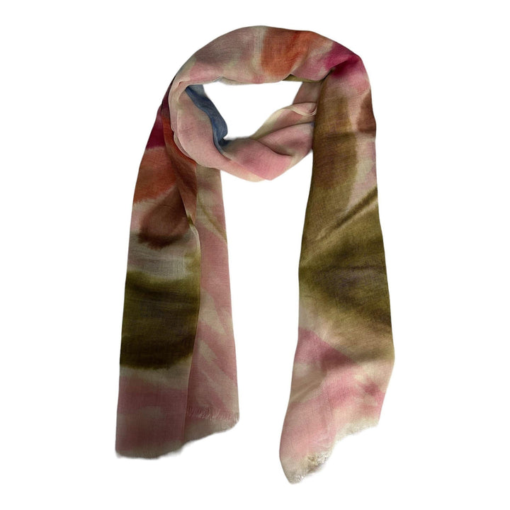 Scarves Australia Luxury Scarves 🌸 Multicoloured Scarf- Floral Shawl - Pure Fine Wool Luxury