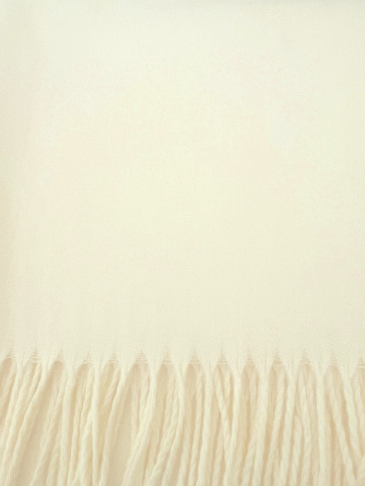 Scarves Australia Luxury Scarves ⭐️ Off White Cream Pashmina Shawl Plain Classic