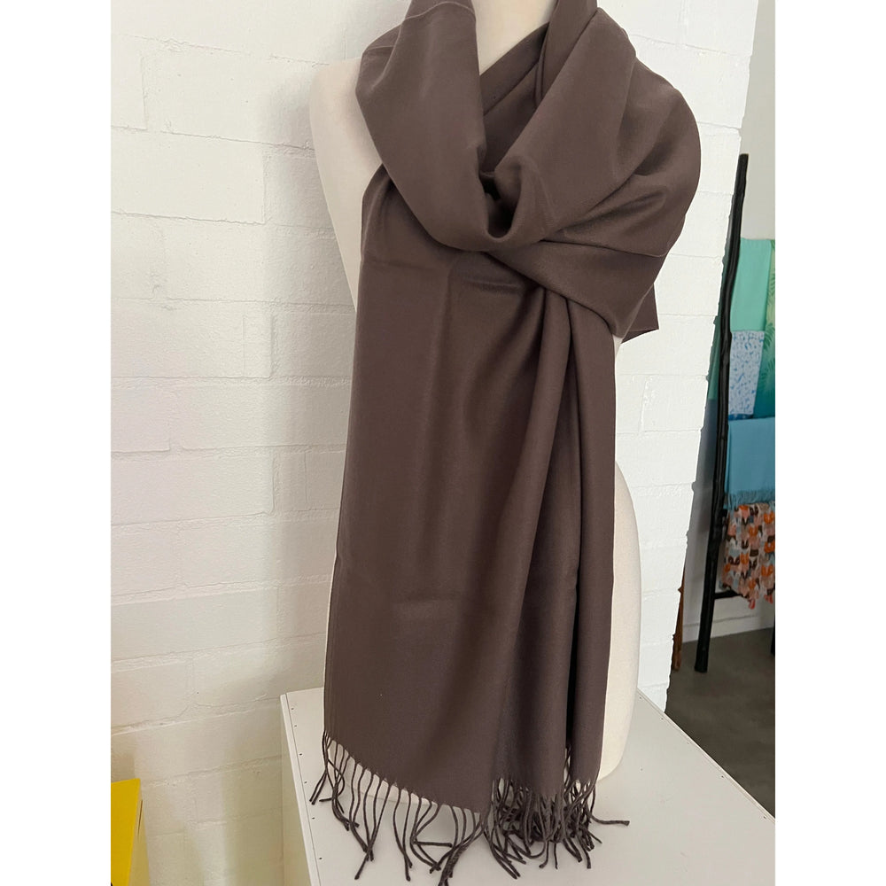 Scarves Australia Luxury Scarves Pashmina Shawl Brown Grey Earth