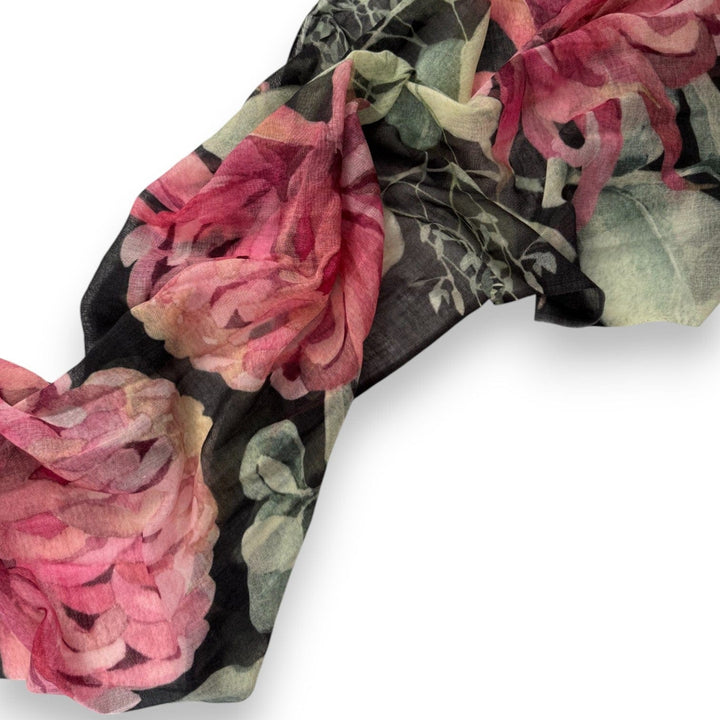 Scarves Australia Luxury Scarves Pure Wool Scarf - Pink Grevillea