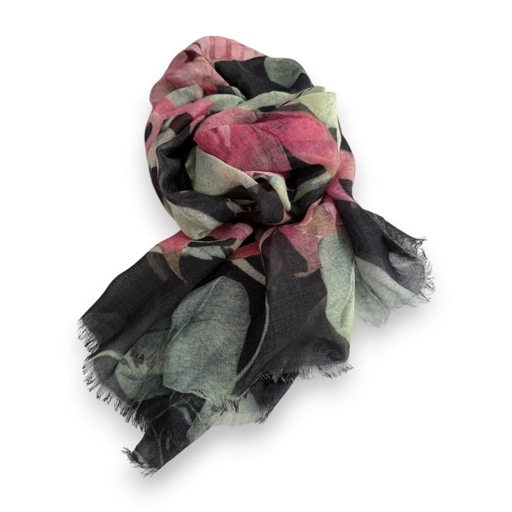 Scarves Australia Luxury Scarves Pure Wool Scarf - Pink Grevillea