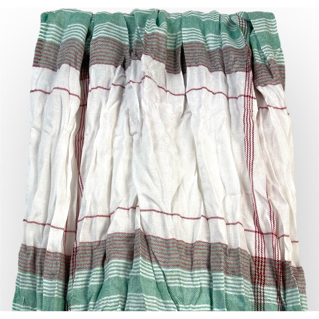 Scarves Australia Mens Scarves Mens Scarf -White Teal Green Grey Plaid - Unisex