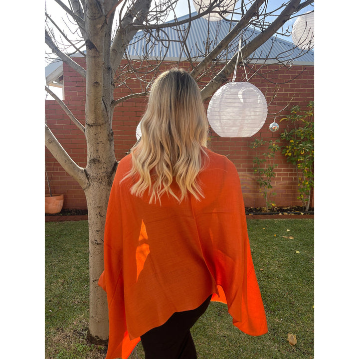 Scarves Australia Paprika Luxury Stole - Pure Cashmere - Premium Grade