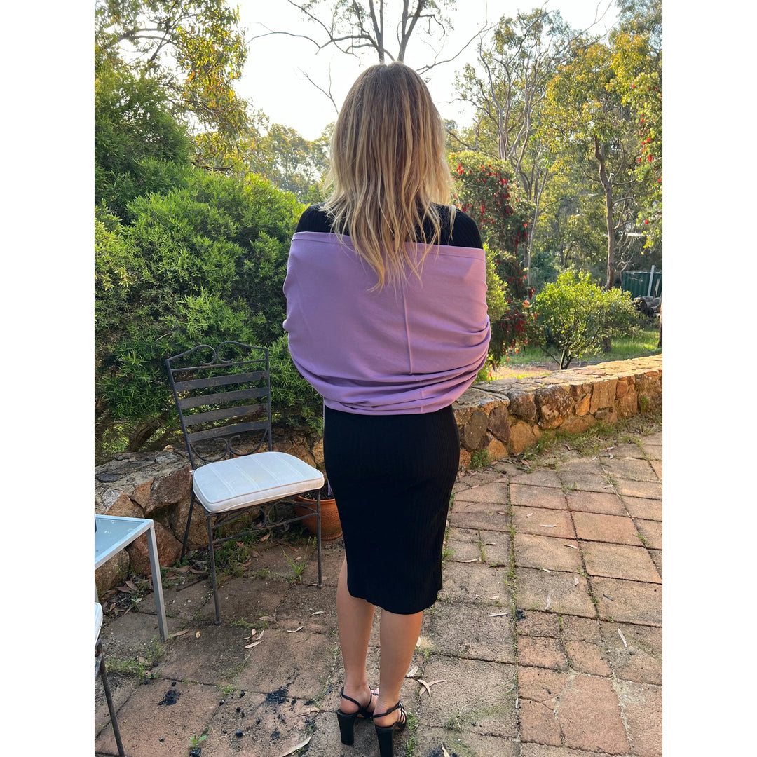 Scarves Australia Pashmina Shawls Pashmina Shawl - Violet Purple Luxury Scarf