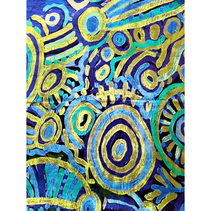 Scarves Australia Sarong Organic Cotton - Green Turquoise