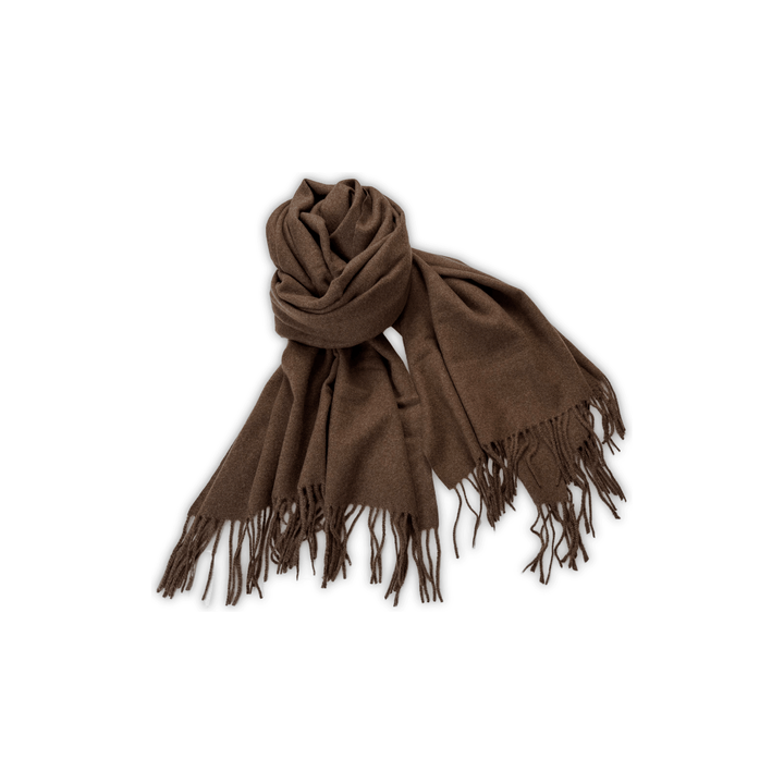 Scarves Australia Scarves & Shawls Brown Pashmina Shawl Brown Cocoa - Warm Winter Scarf