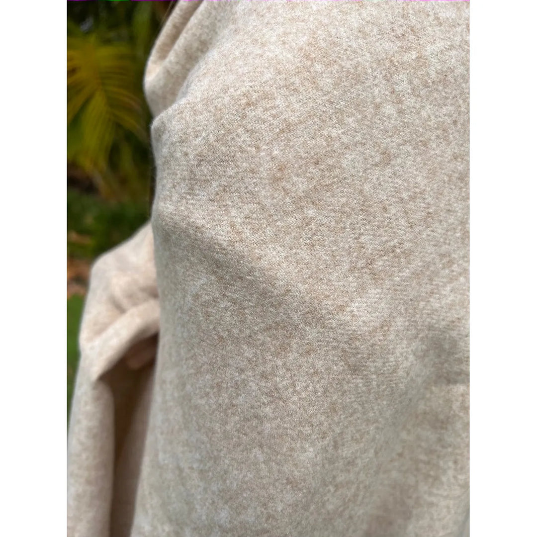 Scarves Australia Pashmina Shawl - Oatmeal - Winter Warmth