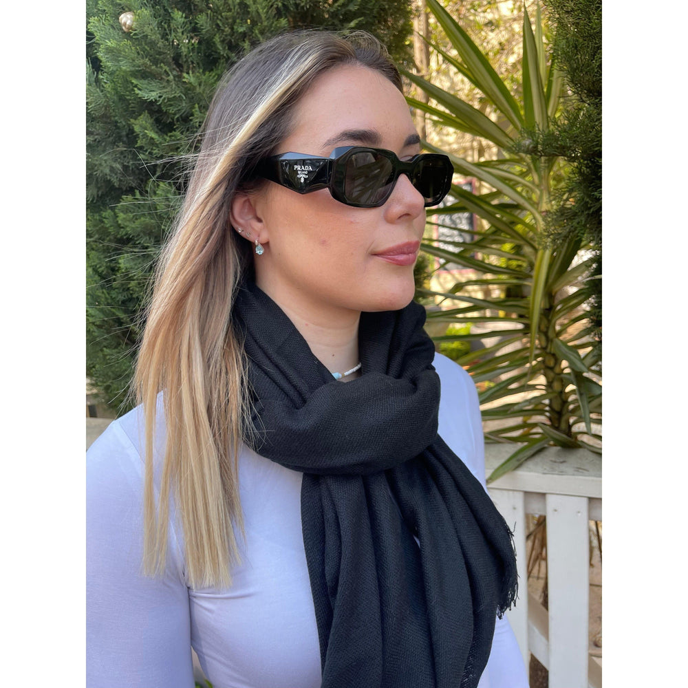 Scarves Australia Apparel & Accessories ⭐️Cashmere Pashmina Black - Pure Cashmere Luxury