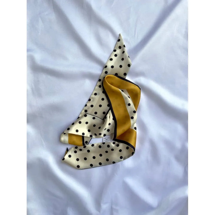 Scarves Australia Fashion Scarves Skinny Scarf - Dot Scarf -Neck Scarf - Mustard Stripe