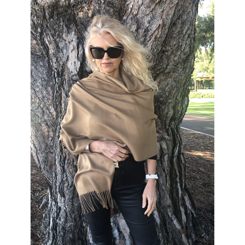 Scarves Australia Luxury Scarves Pashmina Shawl Scarf Tobacco