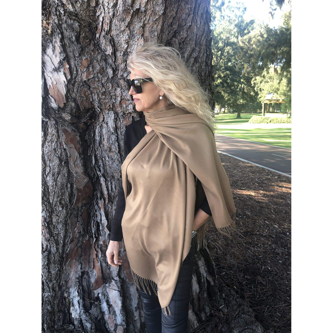 Scarves Australia Luxury Scarves Pashmina Shawl Scarf Tobacco