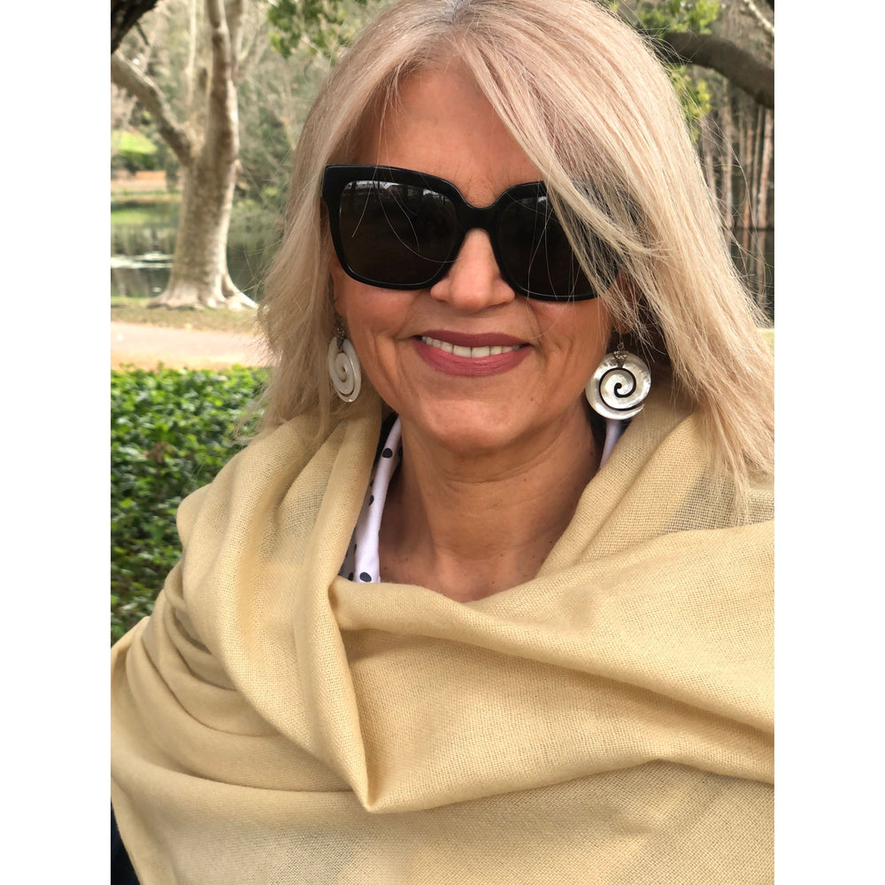 Scarves Australia Luxury Scarves ⭐️ Pure Cashmere Scarves - Pashmina Luxury - Golden Sand