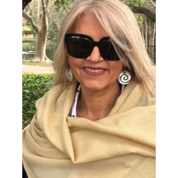Scarves Australia Luxury Scarves ⭐️ Pure Cashmere Scarves - Pashmina Luxury - Golden Sand