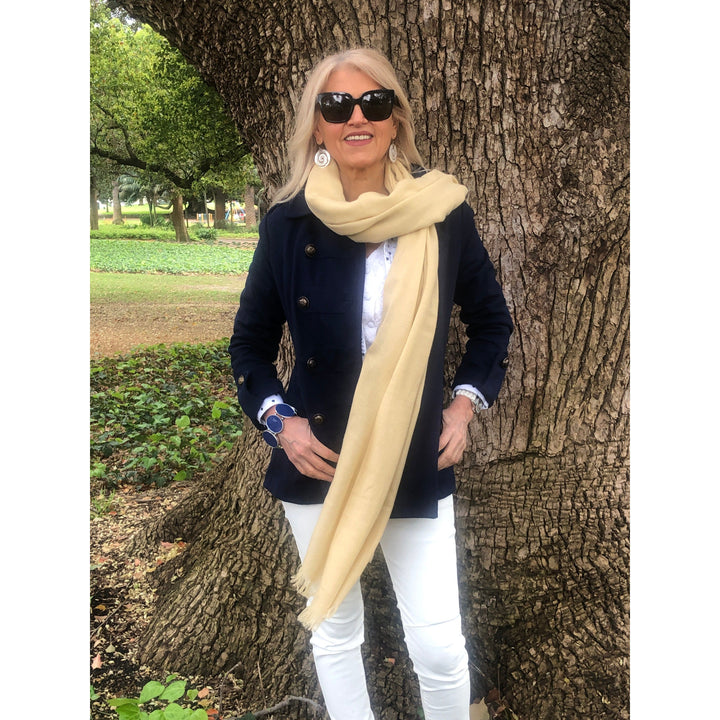 Scarves Australia Luxury Scarves ⭐️ Pure Cashmere Scarves - Pashmina Luxury - Golden Sand