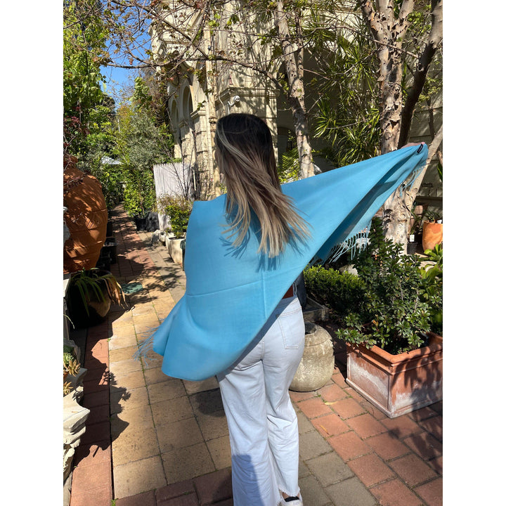 Scarves Australia Scarves & Shawls Lightweight Shawl - Light Blue
