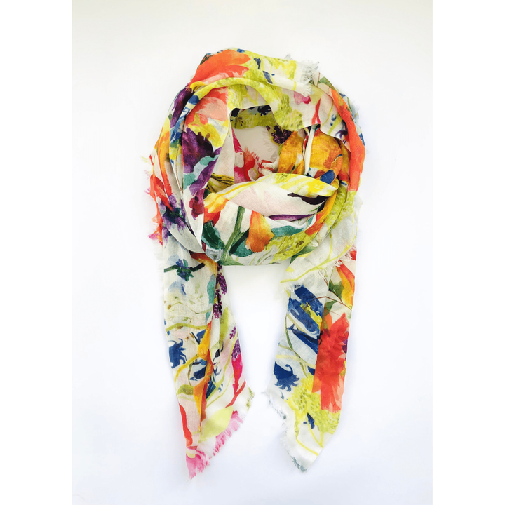 Scarves Australia Scarves & Shawls Multicoloured Scarf - Floral Scarf Modal